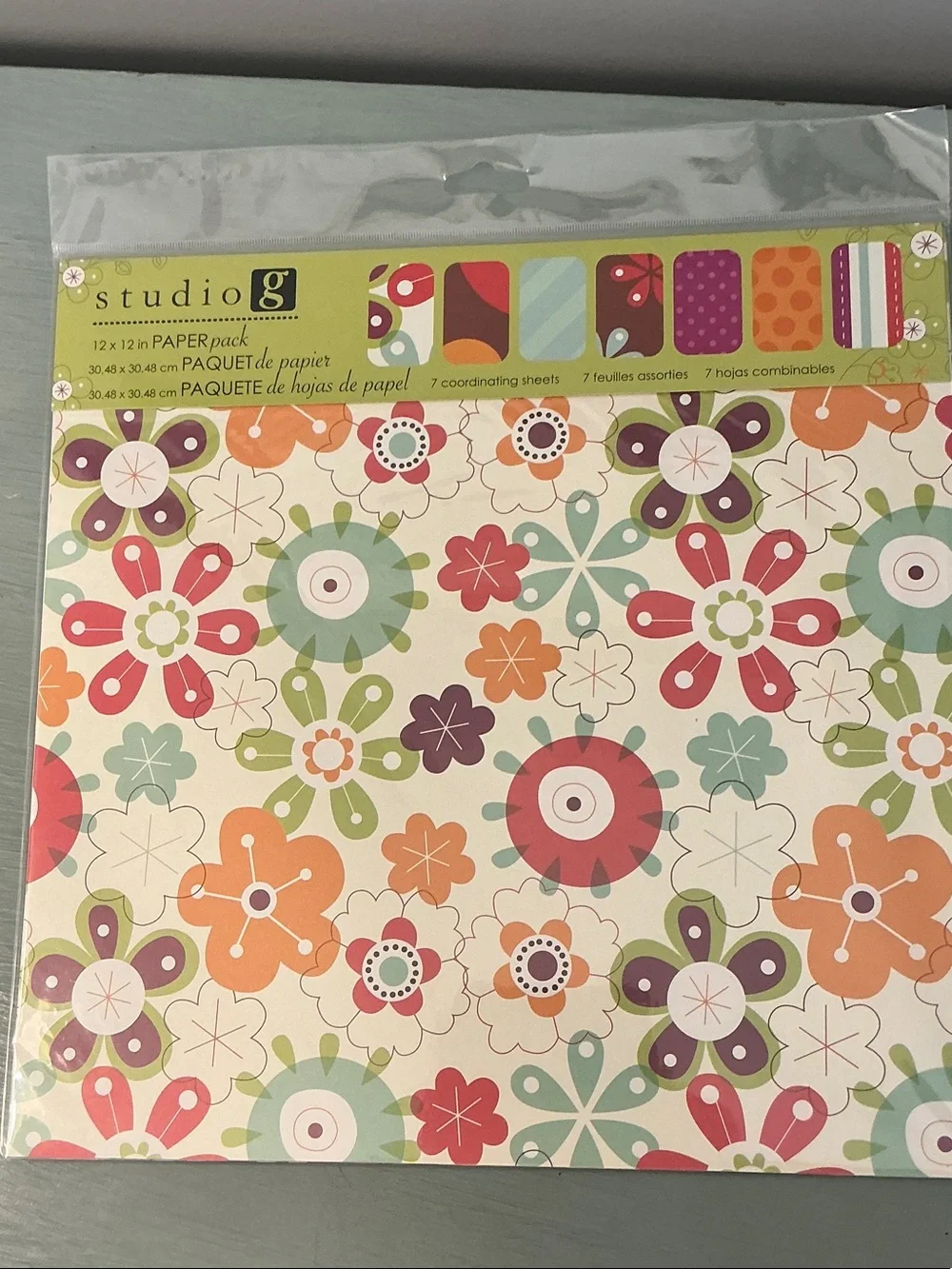 Creative Memories Alphabet Sticker Sheet and Two Paper Packs New in Packages